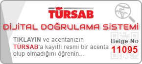 TURSAB BELGE NO: 11095